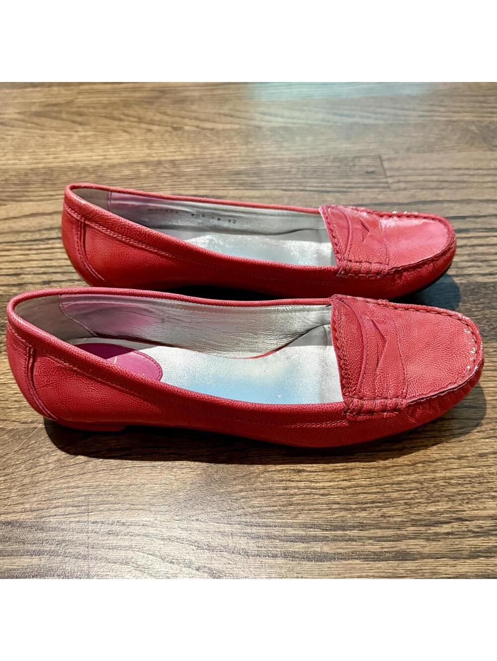 Cole Haan Women's Pink Patent Leather Loafers 8.5 M